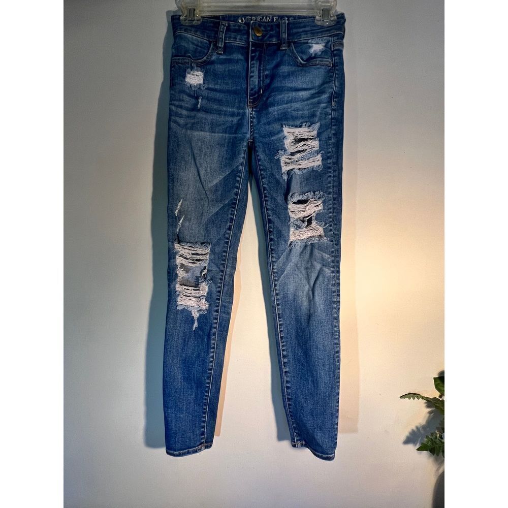 American Eagle Outfitters Super Stretch X | Size 0 | W= 13 in | R= 11.5 in | L=